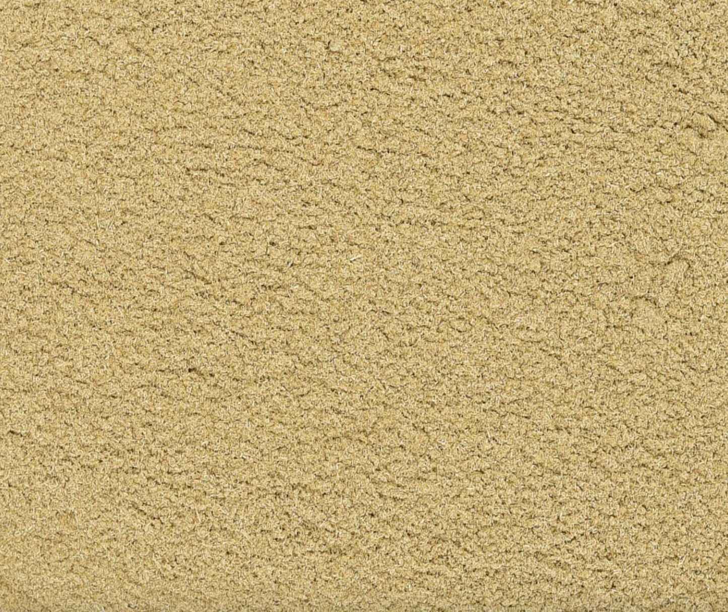 Close-up of dried ginseng powder, showing finely ground beige powder used for teas and herbal remedies.